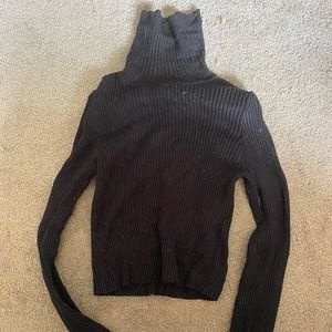 Black turtleneck